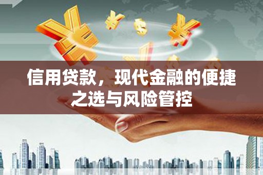 昌图信用贷款，现代金融的便捷之选与风险管控