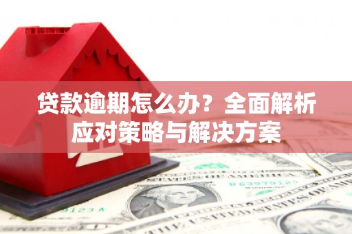 昌图贷款逾期怎么办？全面解析应对策略与解决方案