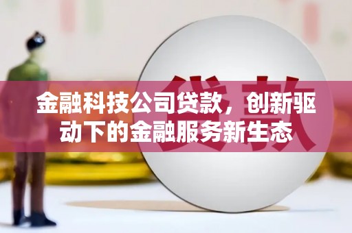 昌图金融科技公司贷款，创新驱动下的金融服务新生态