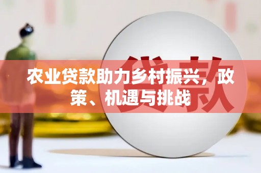 昌图农业贷款助力乡村振兴，政策、机遇与挑战
