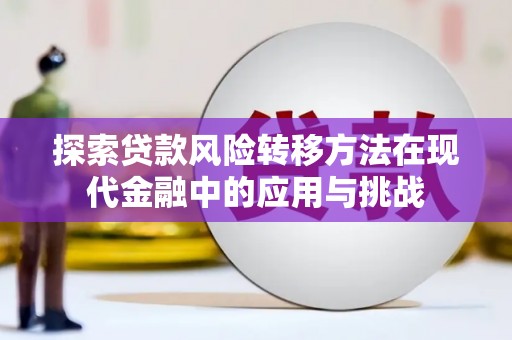 昌图探索贷款风险转移方法在现代金融中的应用与挑战