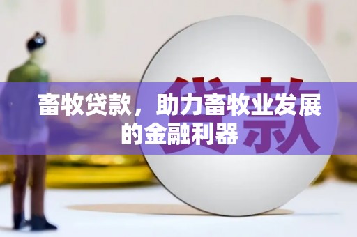 昌图畜牧贷款，助力畜牧业发展的金融利器