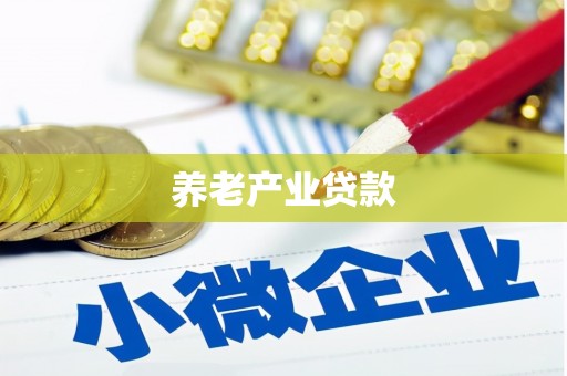 昌图养老产业贷款