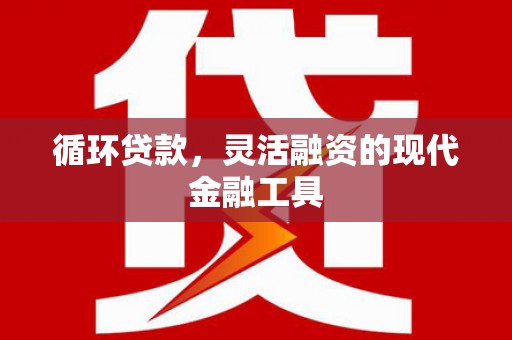 昌图循环贷款，灵活融资的现代金融工具