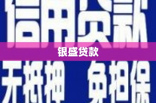 昌图银盛贷款