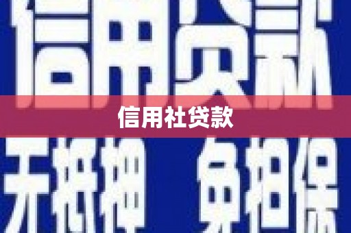 昌图信用社贷款