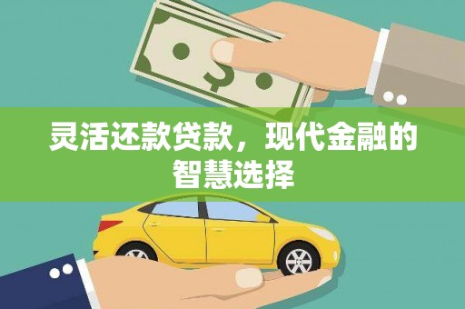 昌图灵活还款贷款，现代金融的智慧选择