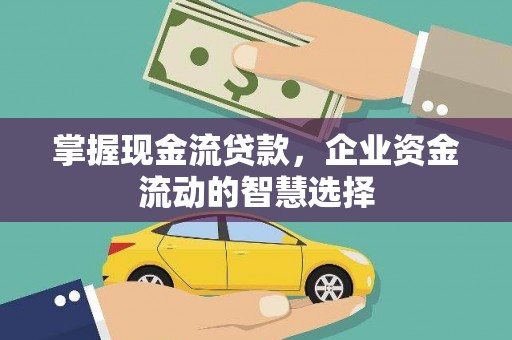 昌图掌握现金流贷款，企业资金流动的智慧选择