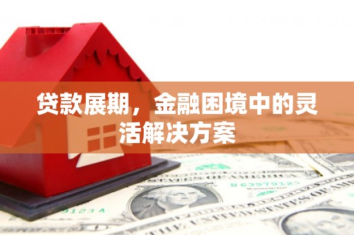 昌图贷款展期，金融困境中的灵活解决方案