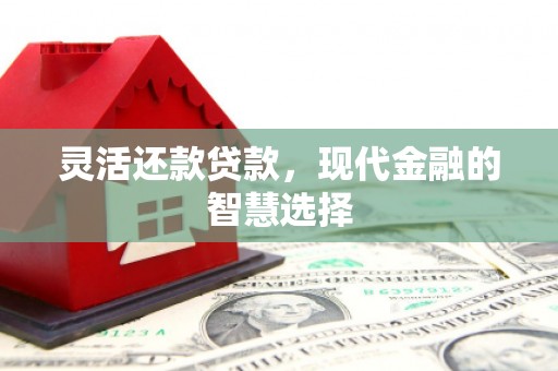 昌图灵活还款贷款，现代金融的智慧选择