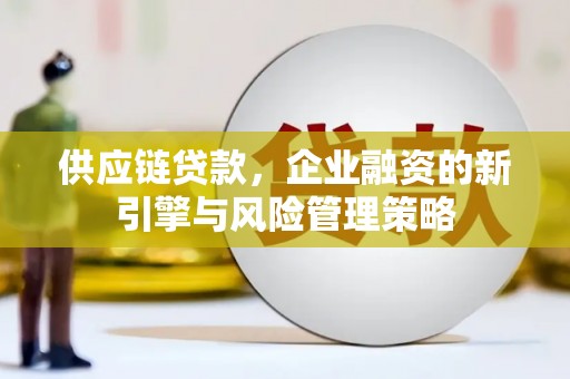 昌图供应链贷款，企业融资的新引擎与风险管理策略