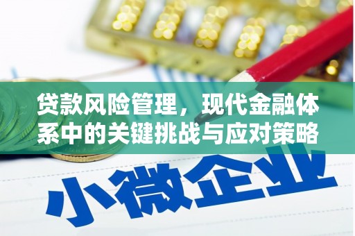 昌图贷款风险管理，现代金融体系中的关键挑战与应对策略