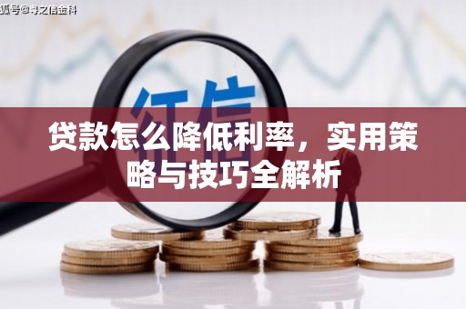 昌图贷款怎么降低利率，实用策略与技巧全解析