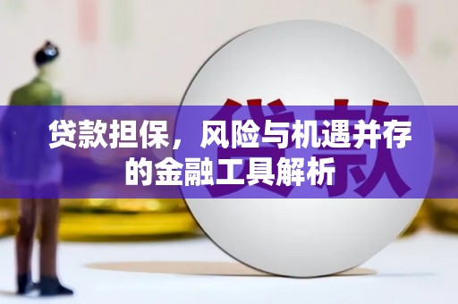 昌图贷款担保，风险与机遇并存的金融工具解析