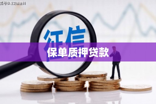 昌图保单质押贷款