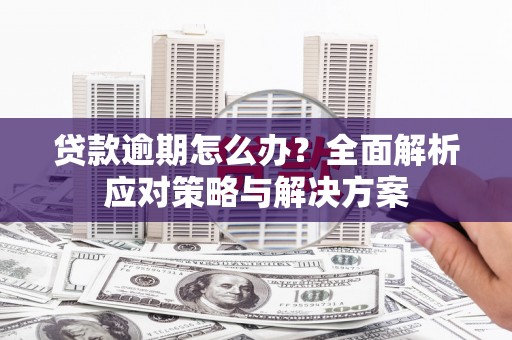 昌图贷款逾期怎么办？全面解析应对策略与解决方案