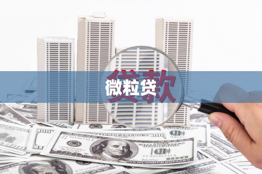 昌图微粒贷