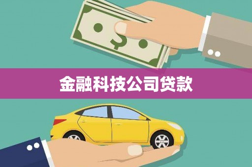 昌图金融科技公司贷款